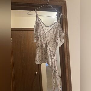 Sienna Sky White Floral Blouse